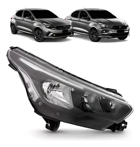 Farol Sem LED Argo Cronos 2018 2019 2021 22 A 2024 Direito