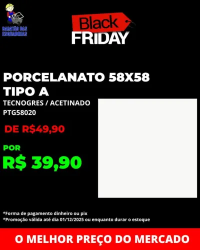 PORCELANATO TIPO A - Promoção! 