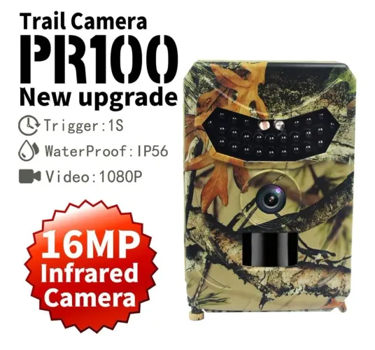 Câmera Trail PR100 - Visão Noturna e Vídeo Full HD