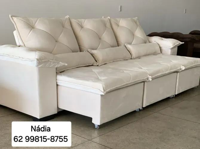 Sofá retrátil lindo todos os tamanhos à partir de 2.300