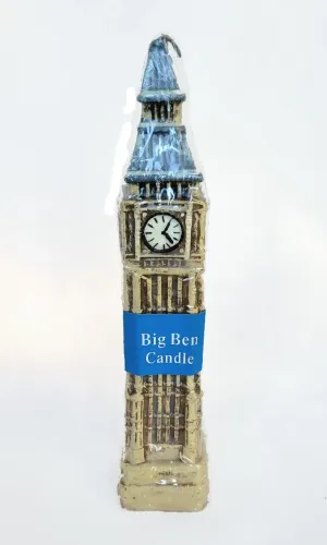Vela cera Big Ben comprada na Inglaterra