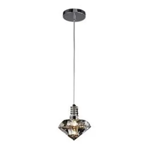 2 Pendente cromado cristal NOVO