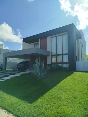 Casa excelente no 3/4 suítes no Alphaville Litoral Norte - Oportunidade