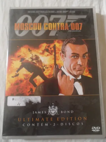 DVD duplo Moscou contra 007 Ultimate Edition de locadora