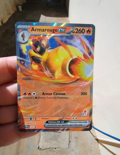 Carta Pokémon Armarouge ex Original