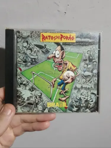 CD Ratos de Porão Brasil e Anarkophobia (Raro) FAVOR LER A DESCRIÇÃO!