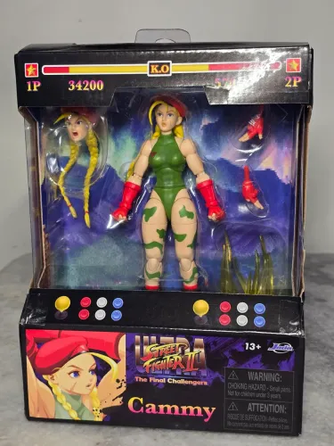 Cammy Street Fighter Jada Toys lacrado