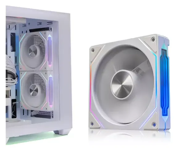 Cooler argb Prism 4rs Branco 12cm - Unidade