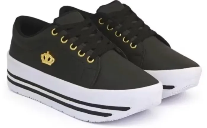 TÊNIS SOLA ALTA FEMININO EM PROMOÇÃO