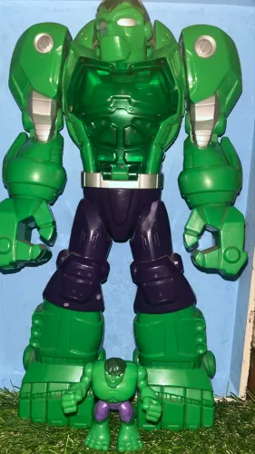 Imaginex Hulk e Robô 