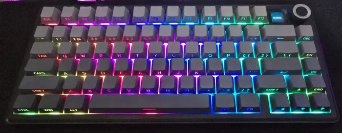 Teclado Mecânico AULA F75 KeyCap Side NOVO