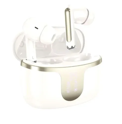 Fones De Ouvido Sem Fio Hoco Eq10 Hi-fi Bluetooth 5.4 Branco