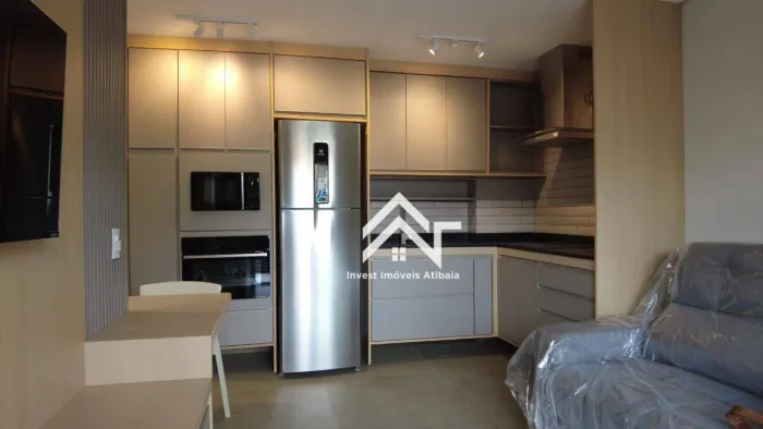Apartamento com 1 dormitório para alugar, 45 m² por R$ 4.000,00/mês - Alvinópolis - Atibai