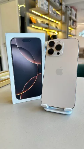 IPHONE 16 PRO MAX 256GB DOURADO SEMINOVO / LOJA FÍSICA