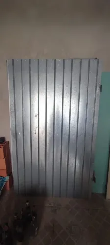 Portão de garagem 1165 x 1920 cada folha