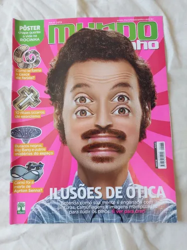 Revista Mundo estranho, ilusões de otica