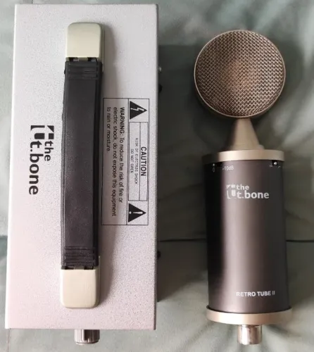 Microfone Valvulado T.Bone Retro Tube II