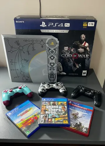 Playstation 4 Pro 1 Tb Edição Limitada