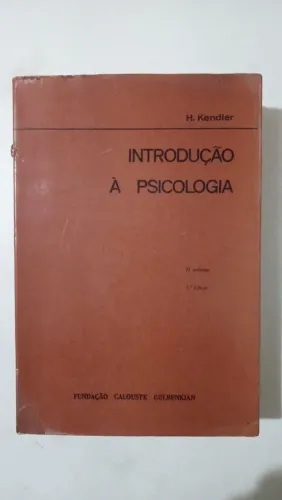 Introdução a Psicologia H. Mendler volume II terceira edição