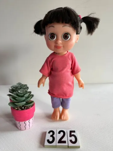 BOO DOLL BABBLING HASBRO 2001 , 30 CM FALA E FAZ SONS