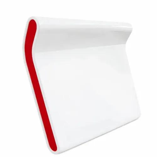 Assento para Banqueta Alta de Cozinha Branco com Rosa 