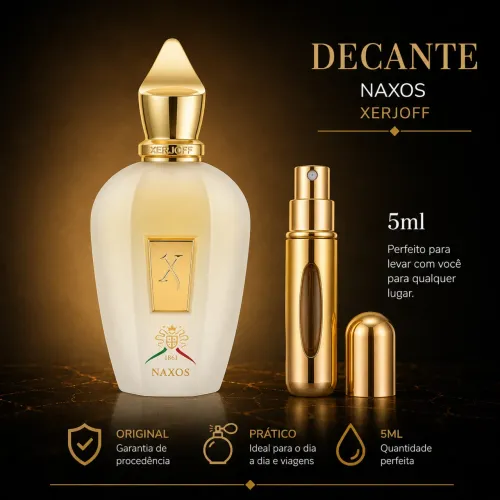 DECANTE 5 ML PERFUME ORIGINAL XERJOFF NAXOS