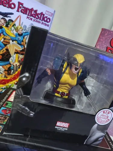 Conjunto de bustos originais da linha Marvel Collection (Eaglemoss)