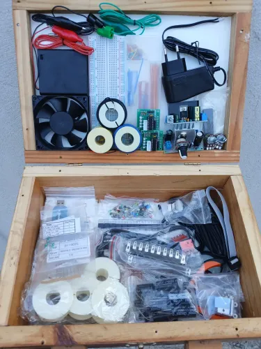 KIT DE COMPONENTES ELETRÔNICOS 