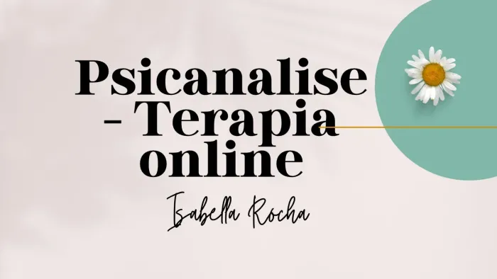 Psicanalise- terapia