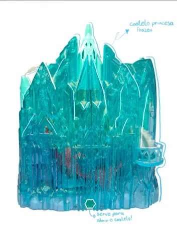 CASTELO COM LUZES PRINCESS FROZEN 