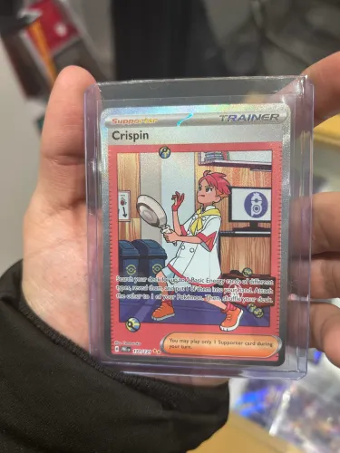 Carta Pokémon Crispin/Plinio