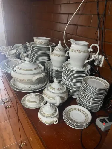 Aparelho jantar porcelana vintage