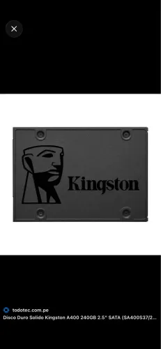 SSD Kingston 240/256GB - Funcionando perfeitamente