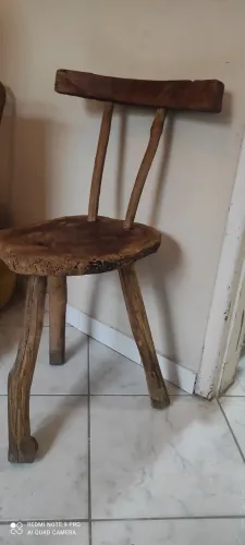 Cadeira decorativa, artesanal: