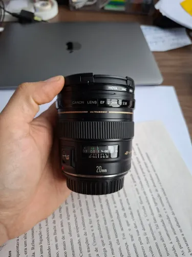 lente canon 20mm