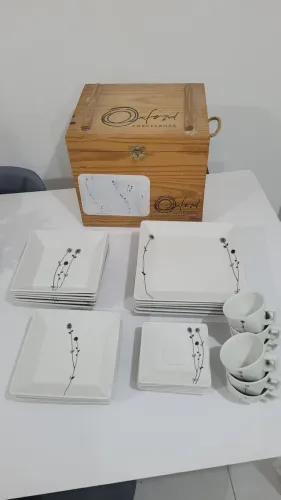 JOGO DE LOUCAS OXFORD 30 PEÇAS 