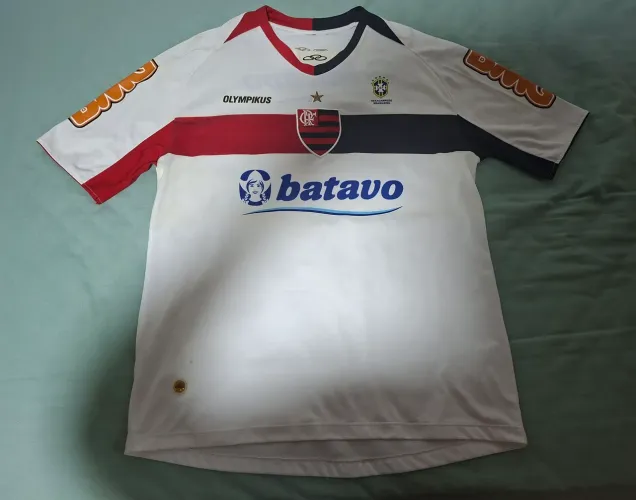 Camisa Branca Flamengo 2010 Olympikus Original