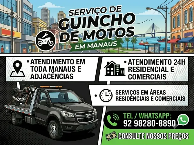 Guincho para motos 