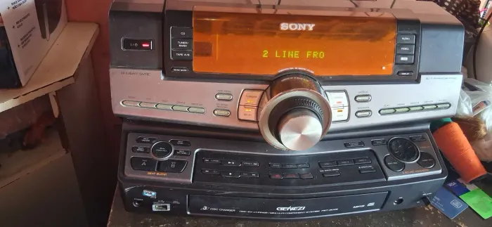 sony zux9 só a cabeça