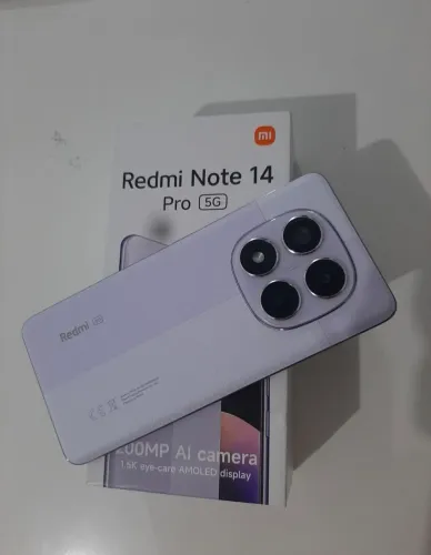 Xiaomi Redmi Note 14 Pro 5G 256GB Lilás - Muito Conservado