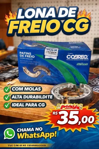 Vendo Lona freio cg