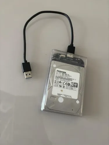 HD Externo 1Tb Usb 3.0 - Toshiba- Notebook/ Pc / Ps4/ Ps5 / Xbox 360