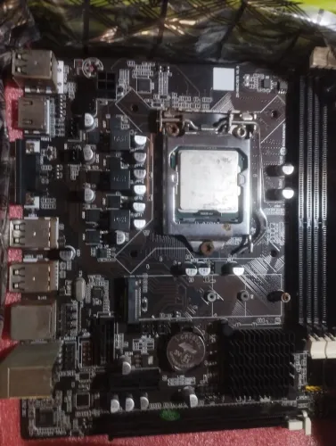 Placa mãe 1155 + processador core i3