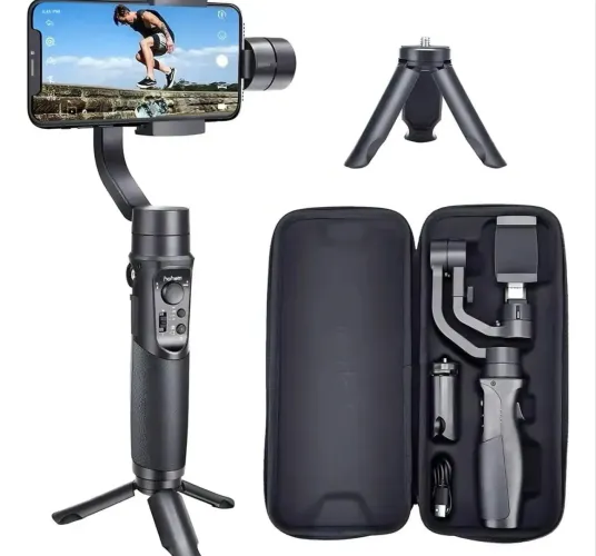 Estabilizador de Mão Hohem iSteady Mobile+ para Celular Preto