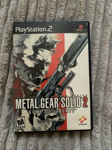 Metal Gear Sons of Liberty PS2 Original