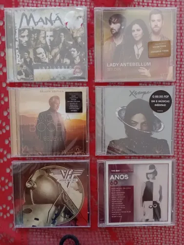 CDs NOVOS E LACRADOS DE FÁBRICA