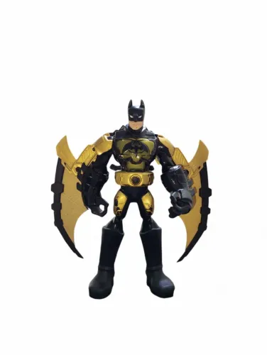 Boneco Batman Guerreiro Alado 27cm  Não Funciona - Original (Usado)<br>