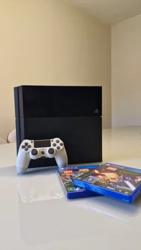 Playstation 4 Fat 2 jogos Lego Usado Bom Estado