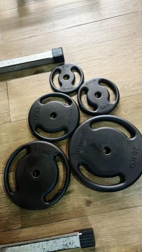 Anilha ferro academia musculação vários tamanhos 