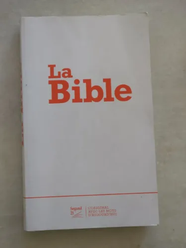 Bíblia em Francês La Bible Segond 21 - Importada e Rara no Brasil